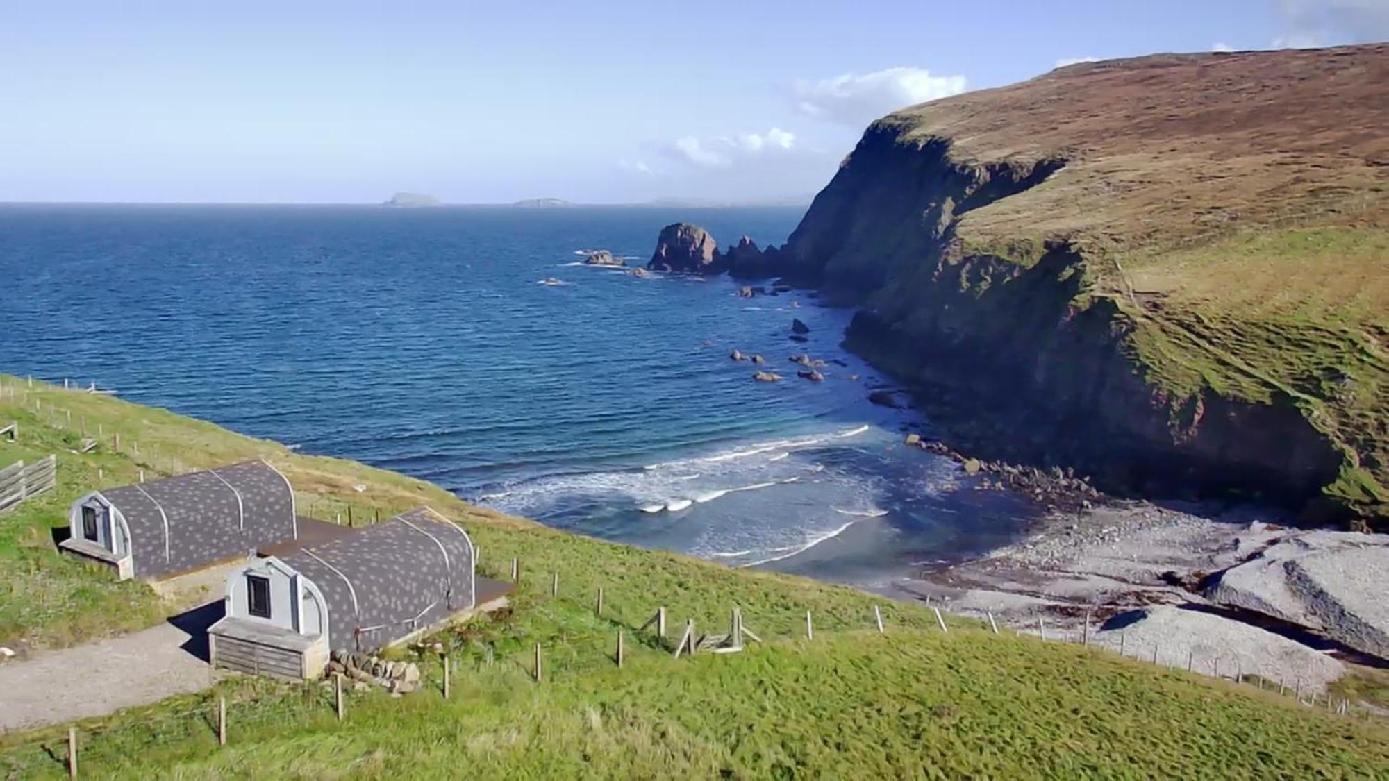 Seapods - Isle Of Lewis - Luxury En-Suite Pods On The Edge Of The Atlantic Ocean Aird Uig Eksteriør billede