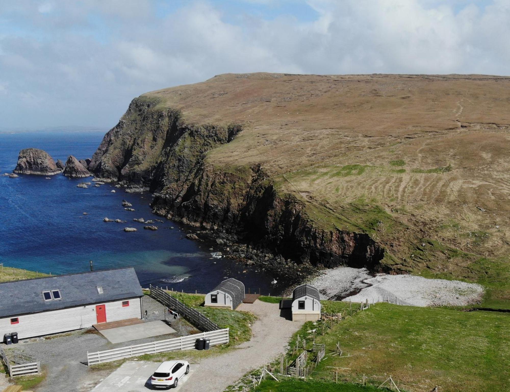 Seapods - Isle Of Lewis - Luxury En-Suite Pods On The Edge Of The Atlantic Ocean Aird Uig Eksteriør billede