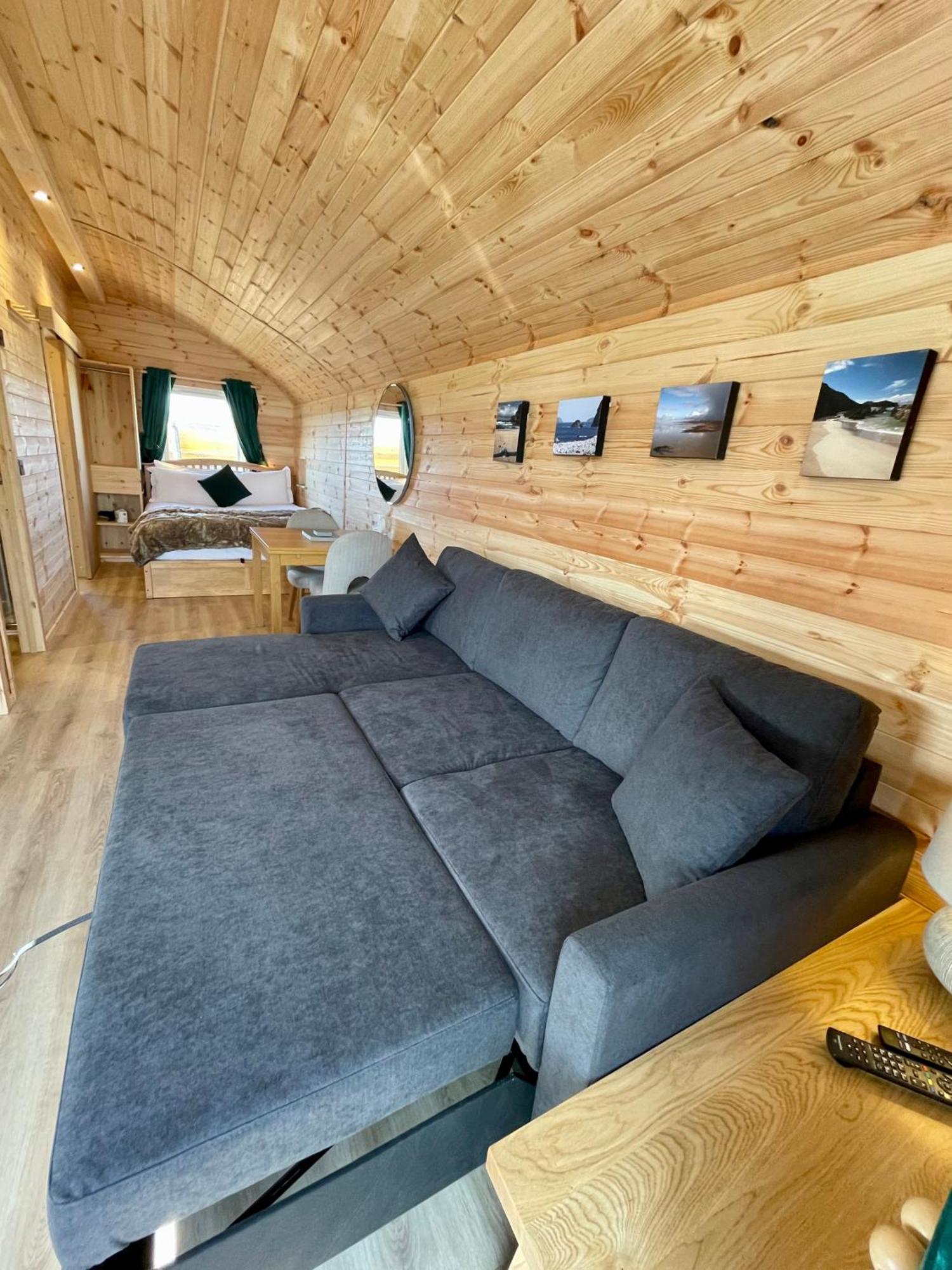 Seapods - Isle Of Lewis - Luxury En-Suite Pods On The Edge Of The Atlantic Ocean Aird Uig Eksteriør billede