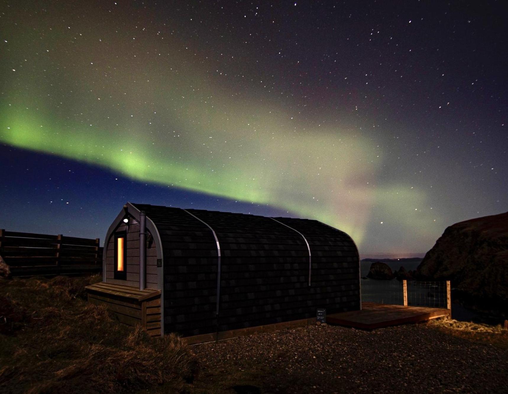 Seapods - Isle Of Lewis - Luxury En-Suite Pods On The Edge Of The Atlantic Ocean Aird Uig Eksteriør billede
