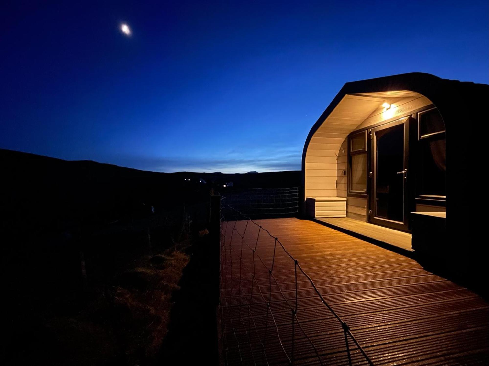 Seapods - Isle Of Lewis - Luxury En-Suite Pods On The Edge Of The Atlantic Ocean Aird Uig Eksteriør billede