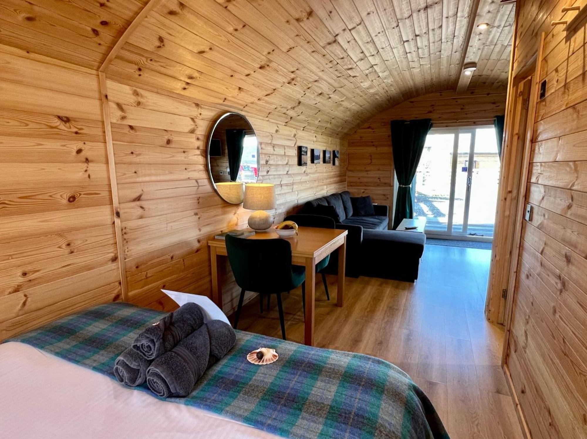 Seapods - Isle Of Lewis - Luxury En-Suite Pods On The Edge Of The Atlantic Ocean Aird Uig Eksteriør billede
