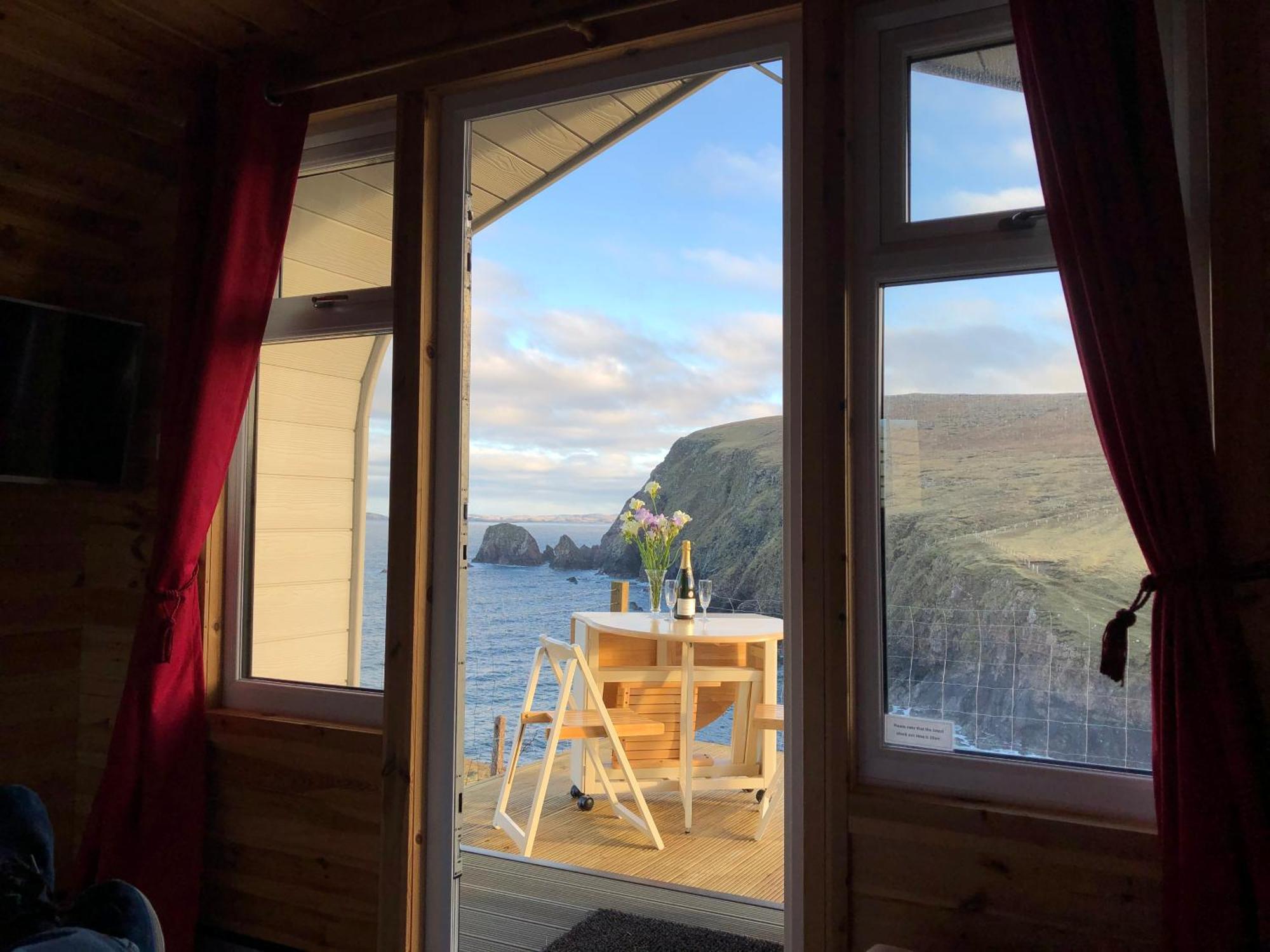 Seapods - Isle Of Lewis - Luxury En-Suite Pods On The Edge Of The Atlantic Ocean Aird Uig Eksteriør billede