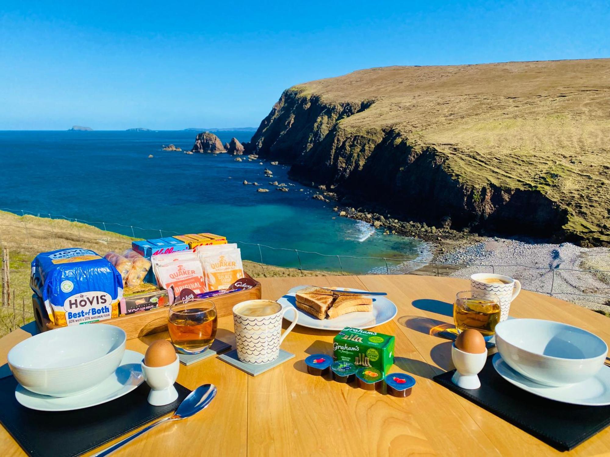 Seapods - Isle Of Lewis - Luxury En-Suite Pods On The Edge Of The Atlantic Ocean Aird Uig Eksteriør billede